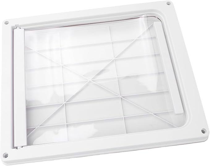 Asixxsix Pet Door, Large Doggy Door with Transparent Flap for Interior and Exterior Gates or Walls Weatherproof High Strength Easy to Install (L)