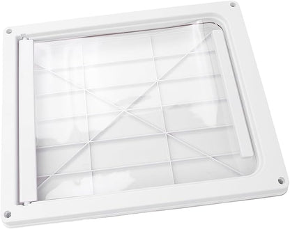 Asixxsix Pet Door, Large Doggy Door with Transparent Flap for Interior and Exterior Gates or Walls Weatherproof High Strength Easy to Install (L)