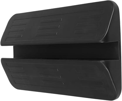 Milisten Safety Door Gate Bottom of Door Kick Plate Freestanding Pet Gates for Dogs Pet Gate Support Feet Fence Hardware Front Door Kick Plate Pet Gate Stairs Black Plastic