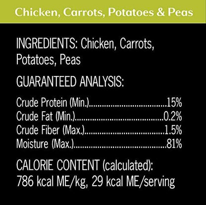 Cesar Simply Crafted Adult Wet Dog Food Toppers for Dry Food, Variety Pack, 1.3 oz Tubs, 24 Count