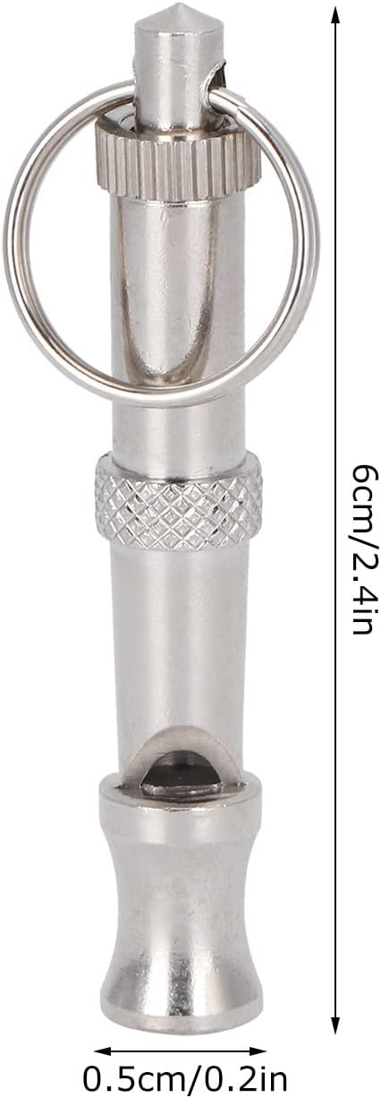 HEEPDD 2Pcs Dog Whistles, Stainless Steel Ultrasonic Whistle for Dog Pigeons Doves Training and Behavior Aids