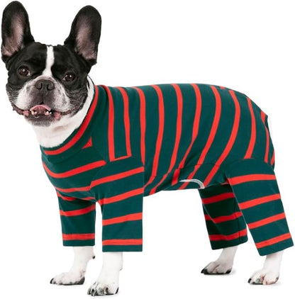 Post Surgery Dog Shirt - Male/Female, Anti-Licking Dog Snugly Onesie, E-Collar Alternative