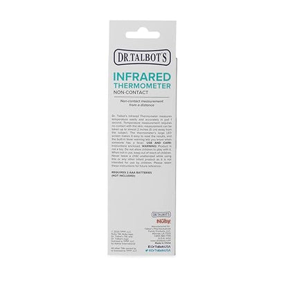 Dr. Talbot's Non-Contact Infrared Thermometer with Led Screen, White