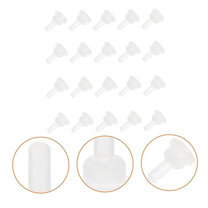 GANAZONO 40pcs Pet Nursing Supplies Silicone Bunny Pacifiers Soft Nipples for Puppy Milk Newborn Bottle Nipples