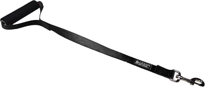 Leash Boss Short Dog Leash With Padded Traffic Handle for Training and Walking | Comfortable Nylon Lead for Large, Medium, Small Dogs
