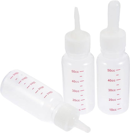 Didiseaon Multi-use Kitten Nursing Bottle Lightweight Portable Plastic Feeder Small Milk Bottle