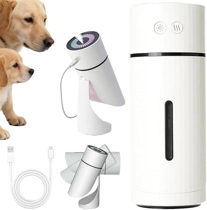 2.0 Dog Humidifier - Dog Humidifier for Collapsed Trachea Small Dogs,Dog Humidifiers with Whisper-Quiet/90° Adjustable Mist,Pet Humidifiers for Dogs Cats Pets,Creates a Safe,Moisturized Environment