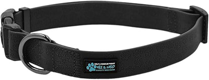 Max and Neo Waterproof Collar - Donates to Dog Rescue for Each Sold (Small, Black)