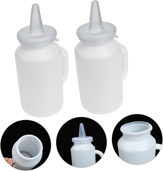 Levemolo 2pcs Bottle for Cats Kitten Nursing Bottle Kitten Milk Pet Feeding Calf Milk Feeding
