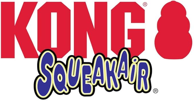 Kong Squeakair Dog Toy Tennis Ball - Medium, x 9