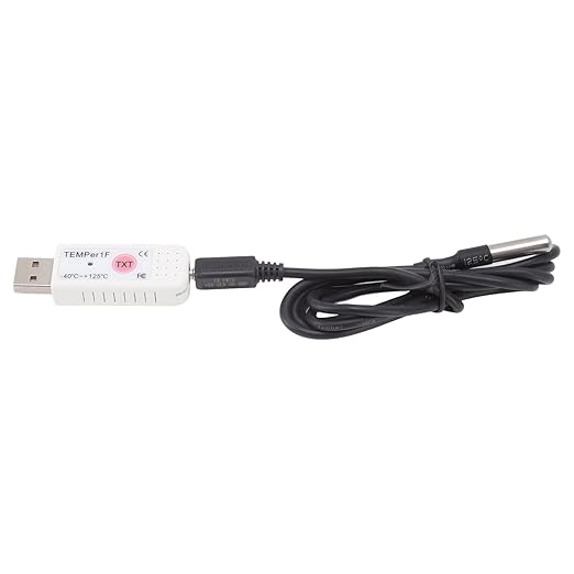 USB Temperature Humidity Meter PC Laptop USB Sensor Thermometer Temper Curve Display The Actual Time Temperature is Converted Right Into a Curve and Huge Variety of