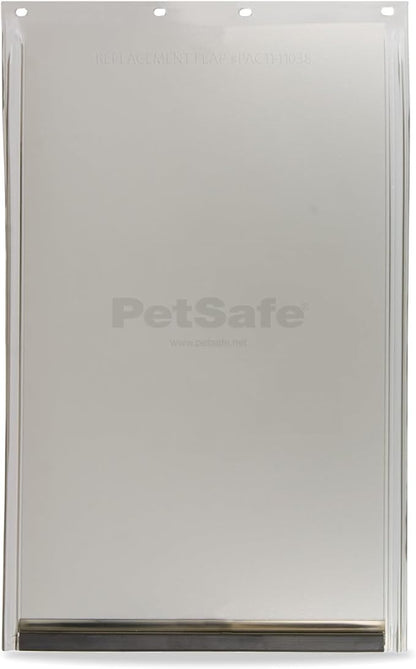 PetSafe Original Replacement Flap - Doggie Door Vinyl Replacement Flap for Sliding Glass Pet Door - Durable & Made with Non-Toxic Materials - 12 7/8" H x 8 1/8" W - Medium