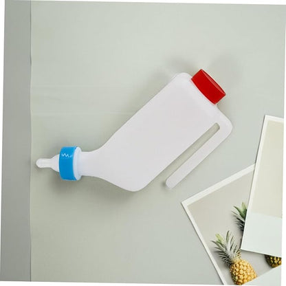 Toyvian Lamb and Pig Milk Feeding Bottle Efficient Hanging Design for Small Animals Livestock Care Easy Attachment to Pens for Quick Feeding of Piglets and Lambs