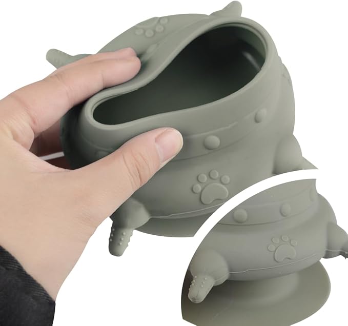 Puppy Milk Feeders Kitten Milk Feeders Bowl for Multiple Puppies Dog Automatic Feeder with 4 Teats Little Pets Food Water Feeding Station Silicone Nursing Feeder Bottle 230ml for Rabbit