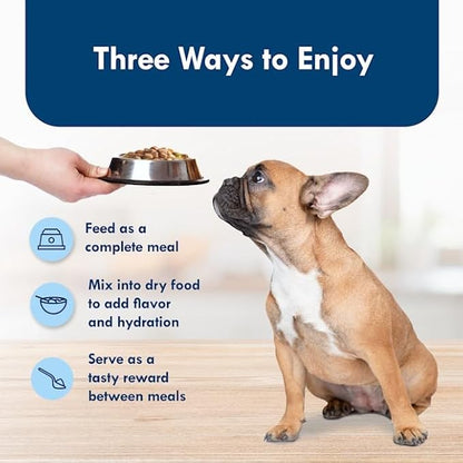 Blue Buffalo Delights Rotisserie Chicken Flavor in Gravy Small Breed Natural Wet Dog Food, 3.5 oz., Case of 12