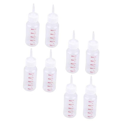 8pcs Newborn Bottle Kitten Nipple Milk Feeder Small Dog Feeding Bottles Portable Pet Accessories for Cats Dogs