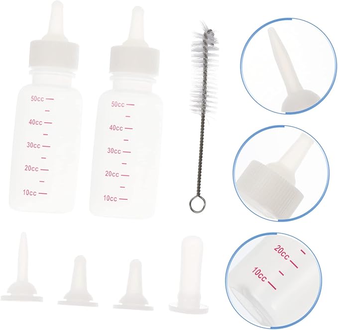 NOLITOY Pet Nursing Feeders Dog Cat Kitten Feeding Bottle Milk Replacer Cat Supplies