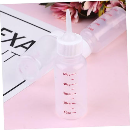 8pcs Newborn Bottle Kitten Nipple Milk Feeder Small Dog Feeding Bottles Portable Pet Accessories for Cats Dogs