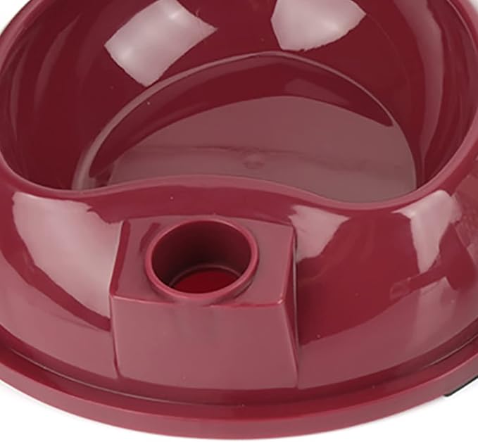 KIMISS Adjustable Dog Bowl Food Dispenser Drinking Bowl Feeder for Pets Cats Dogs Blue Professional Accessories for Use (Brown)