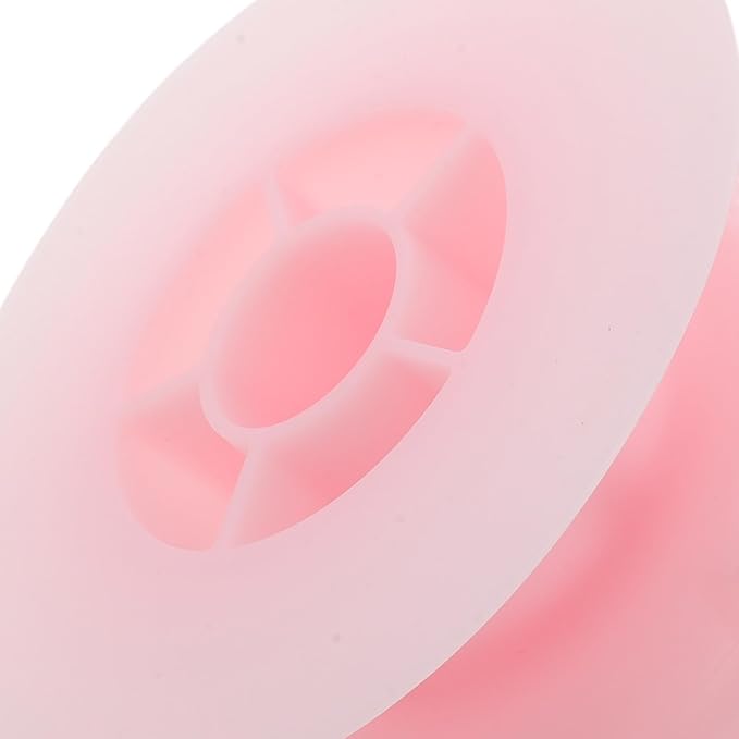 Levemolo Puppy Milk Dispenser Nursing Feeder - Silicone Pet Milk Bowl Feeder with Soft Nipple - Newborn Pet Feeding Station for Cats and Dogs Care - Pink