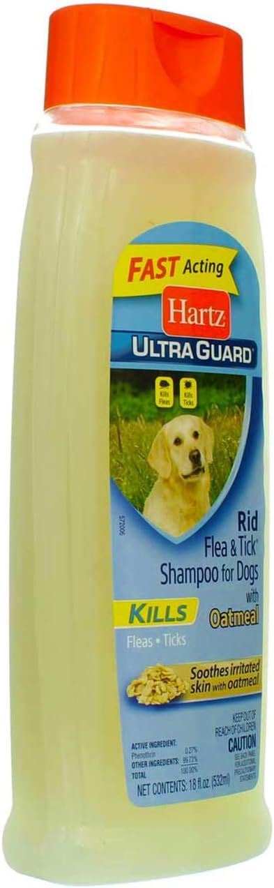 Hartz 02305 Ultraguard Rid Flea & Tick Dog Shampoo With Oatmeal3