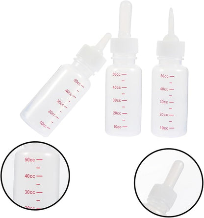 BESPORTBLE Kitten Milk Bottle 3pcs Pet Nursing Bottles Puppy Milk Replacement for Babies