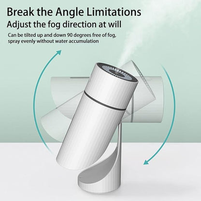 2.0 Dog Humidifier, Dog Humidifiers with Whisper-Quiet/90° Adjustable Mist, 2025 Upgraded 2.0 Humidifier for Collapsed Trachea Small Dogs, Creates a Safe,Moisturized Environment for Dogs