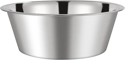 URBUDDIES 1.1 Gallon Extra Large Dog Bowls, 4 Pack, XL Stainless Steel Dog Water Bowls for XLarge Dogs, Polished, Dishwasher Safe, Easy to Clean