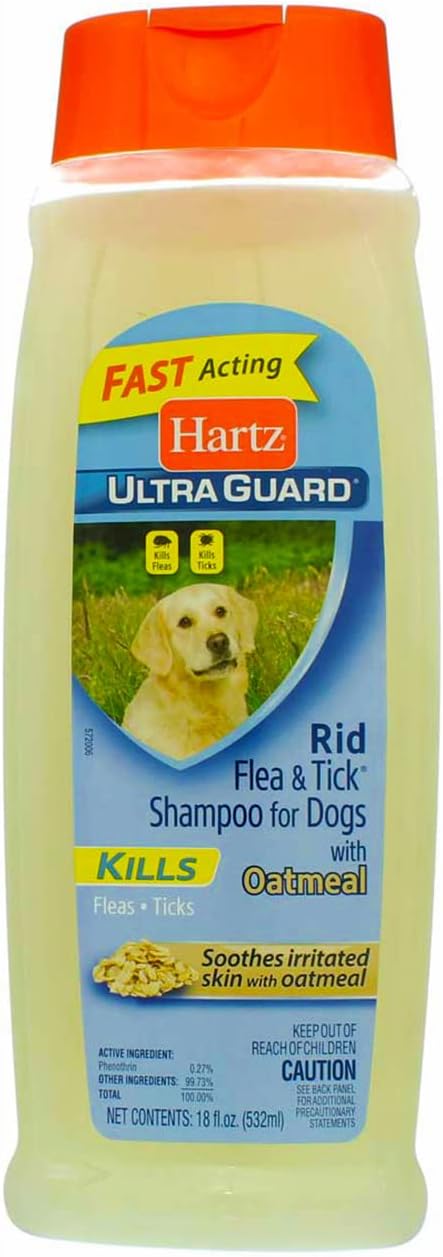 Hartz 02305 Ultraguard Rid Flea & Tick Dog Shampoo With Oatmeal3
