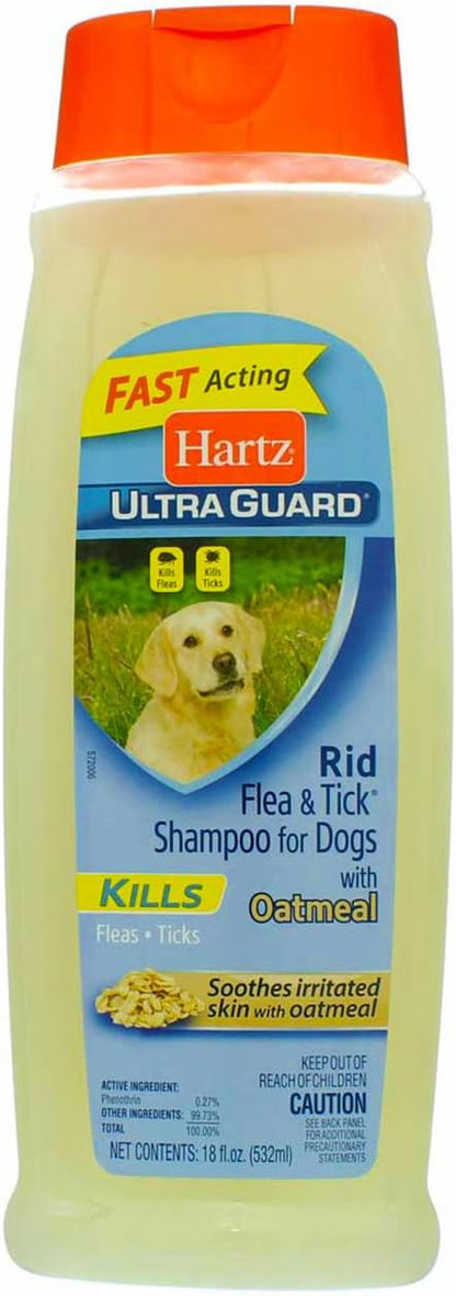 Hartz 02305 Ultraguard Rid Flea & Tick Dog Shampoo With Oatmeal3