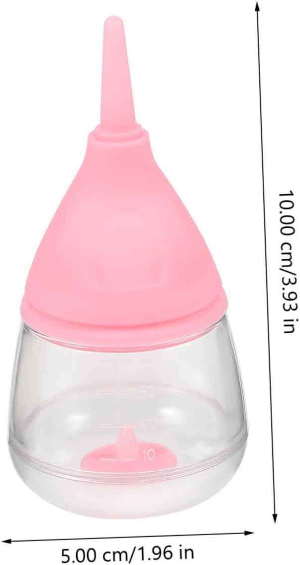 Happyyami Silicone Puppy Feeder Bottle Kitten Milk Feeder Cat Nursing Bottle Easy Cleaning Design