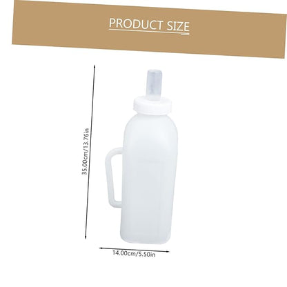 2pcs Calf Milk Bottle for Young Livestock Feeding Durable and Practical Nursing Bottle for Calves Lambs Puppies and Kittens Lightweight Easy to Clean Design
