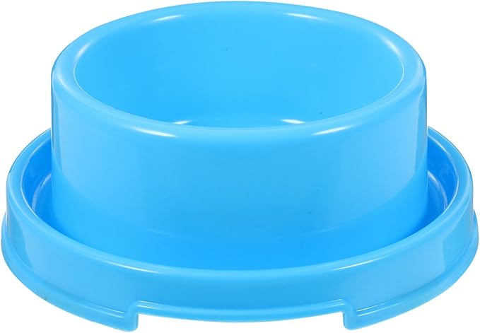 UKCOCO Dog Slow Water Feeder Dog Feeding Bowls Pet Water Bowl Pet Bowl Set Blue Outdoor Large Dog Water Bowl Dog Food Bowls Pets Food Feeder Pet Feeding Bowls Cat Food and Water Bowl Set