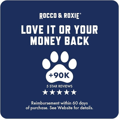 Rocco & Roxie Supply Co. Stain & Strong Odor Eliminator, Enzyme Cleaner, Pet Odor Eliminator for Home - Carpet Stain Remover for Cats & Dog Pee - Urine Destroyer - Carpet Cleaner Spray, 1-Gallon