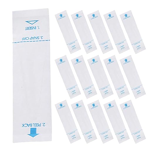 100Pcs Disposable Digital Probe Protective Covers White One-Off Use for and Home Health Monitoring