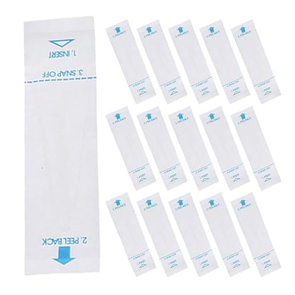 Digital Probe Sleeves 100Pcs Disposable Covers Protectors for Rectal and Oral Use Veterinary Temperature Reading Film White