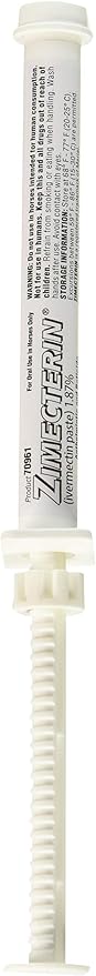 Merial Zimecterin Paste Horse Dewormer