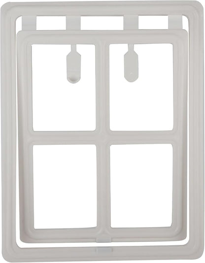 Pet Door, Sturdy Doggie Pet Door, Doggy Doggie Door, Screen Window Gate, Interior and Exterior Doors for Pet Lovers (XL Field Style)