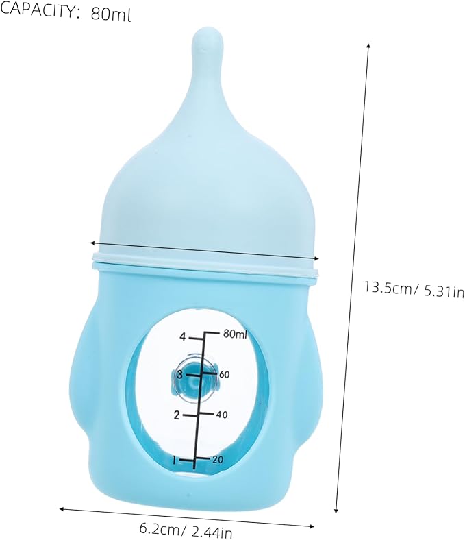 SUPVOX Safe Feeding for Pets Kitten and Puppy Nursing Bottle Portable Milk Feeder Scale Easy- Pet Nurser Bottle
