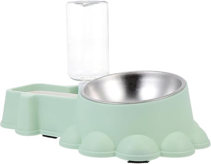 Dog Water Bowl Stainless Steel Portable Pet Feeder Food Container for Pet