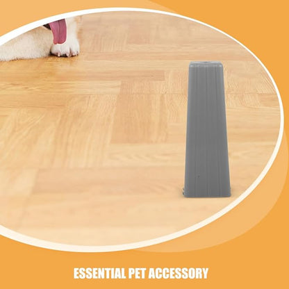 2pcs Dog Urination Tray with Pp Guide Column Pet Toilet Holder for Large Dogs Indoor Potty Training Accessory