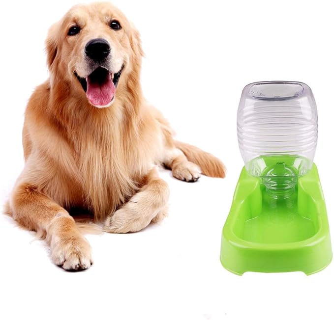 POPETPOP Automatic Pet Feeder, Plastic, Suitable for Cats and Dogs, Multiple Pets