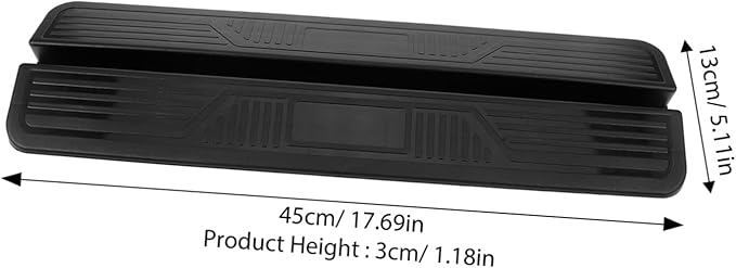 YARNOW 3Pcs Ramp for Dog Gates Slip Design for Doorways Steps Easy Installation Durable Pet Accessory for Indoor Use Lightweight Portable