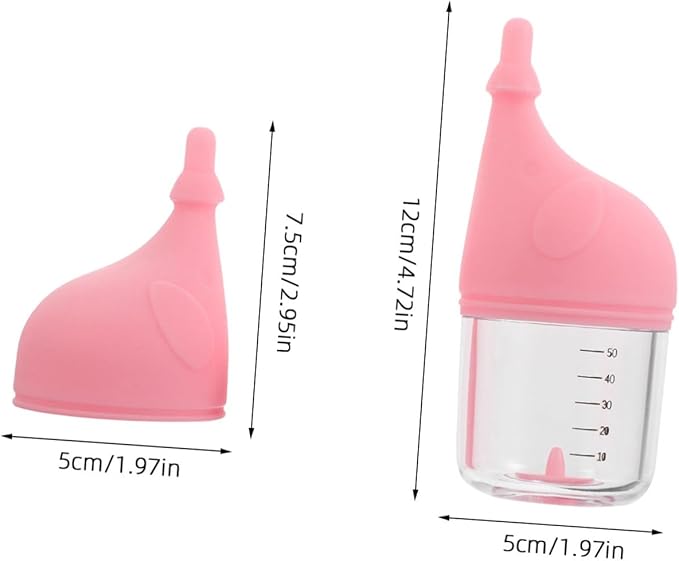TOYANDONA Pet Nursing Bottle Kitten Bottle for Newborn Puppies and Kittens Cat Milk Feeder Soft Nipple Easy to Clean and Carry