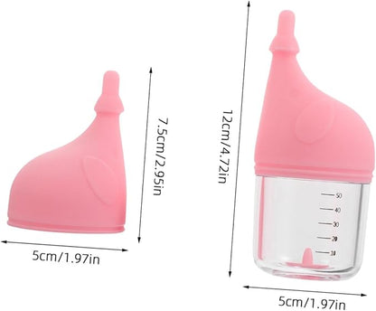 TOYANDONA Pet Nursing Bottle Kitten Bottle for Newborn Puppies and Kittens Cat Milk Feeder Soft Nipple Easy to Clean and Carry