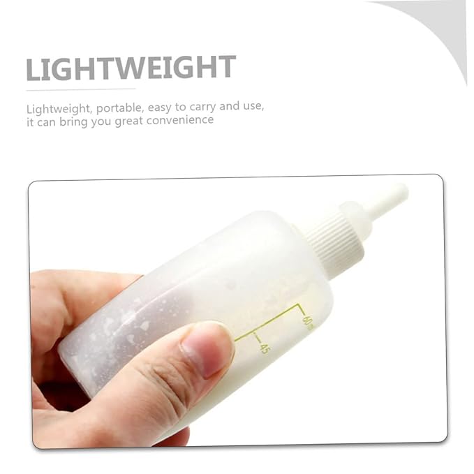 INOOMP 1set Reusable Cat and Puppy Milk Feeding Bottles Nursing Kit for Kittens and Puppies Safe Material for Convenient Feeding