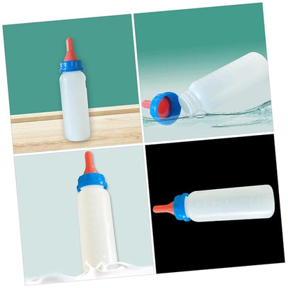 YARNOW 4pcs Piggy Bottles for Newborns Newborn Bottles Feeding Kits for Lamb Milk Pet Feeding for Kitten Bunny Milk Piglet