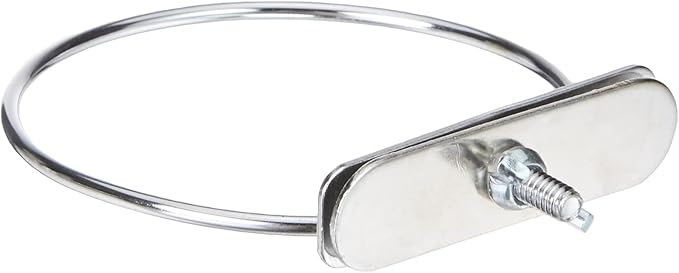 Nobby Stainless Steel Bowl with Srew Fixation, 300 ml, 9.5 cm