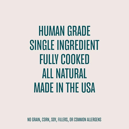 WagWell Freeze-Dried Beef Dog Treats - Grain-Free, High-Protein Fully Cooked Dog Treats Made in The USA - Human-Grade, Minimally Processed & Preservatives Free