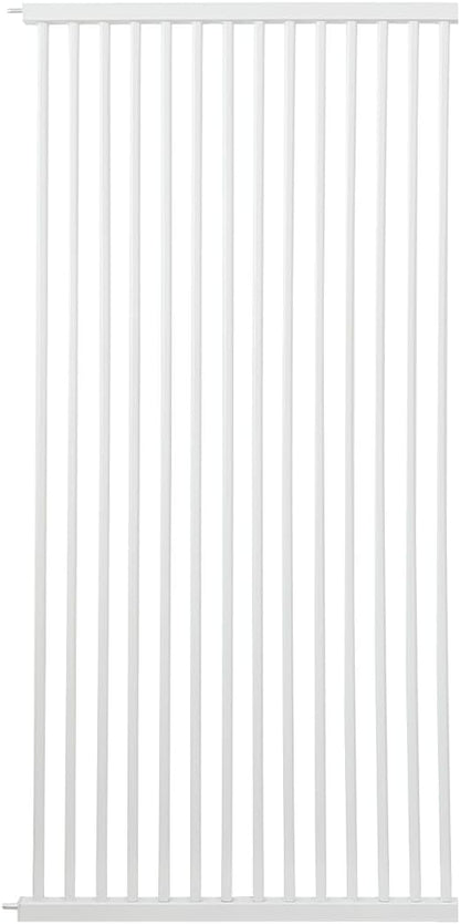 Lumizone Extra Tall Cat Gate Extension Kit 55.12" High Pressure Mounted 2025 New 29.52" Extra Wide 1.37" Gap No Drilling Tall Pet Gate for Dogs (White, 55.12" H x 29.52" W, Extension)